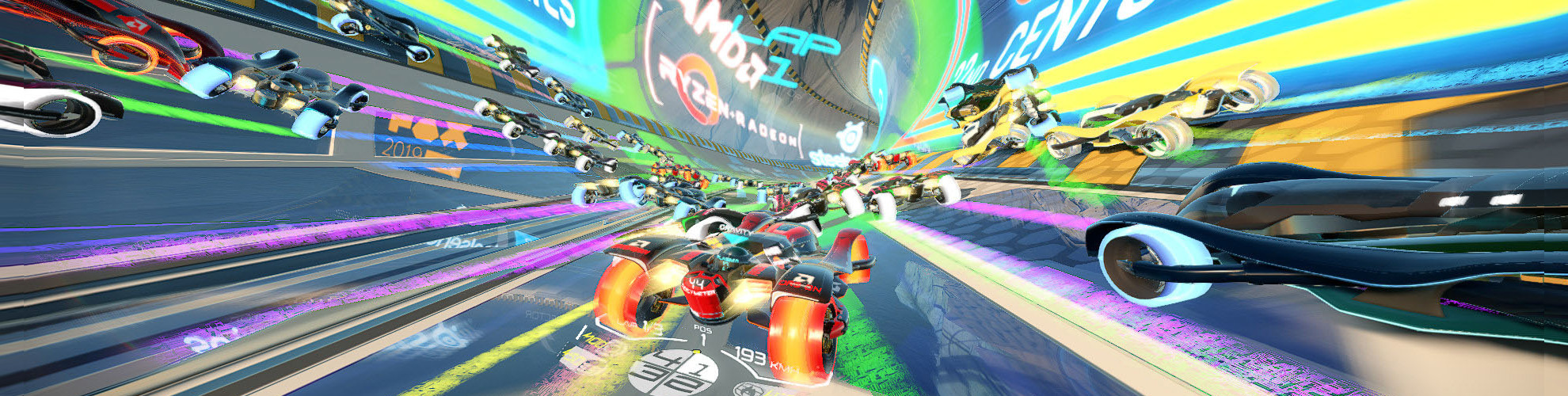 22 Racing Series - Real-Time Gameplay Image